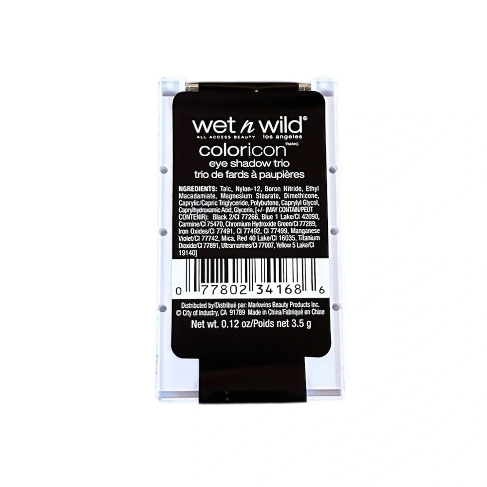 Wet n Wild I’m Seeing Triples Coloricon Eyeshadow Trio Pop Art Ltd. Edition NWT